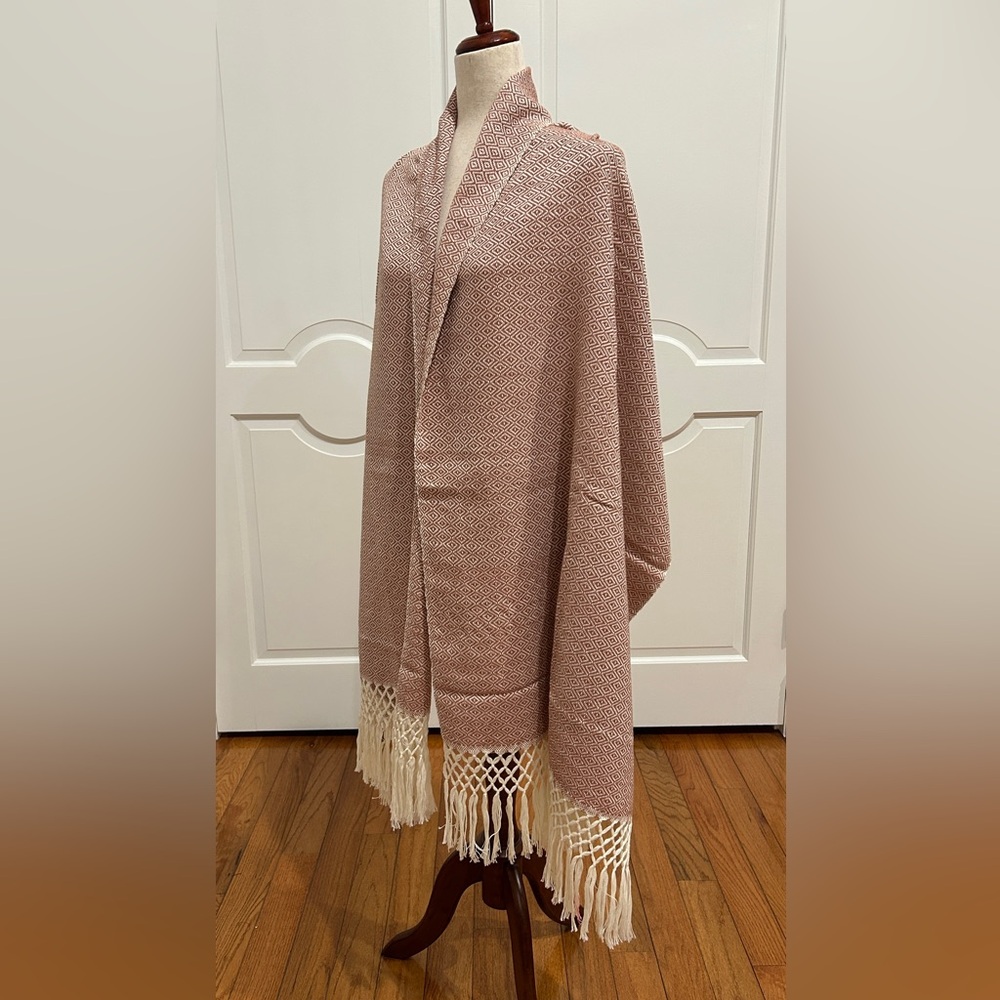 Traditional Mexican rebozo from Oaxaca Mex. Mexican shawl!